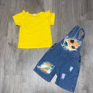 Overall Sunflower Set